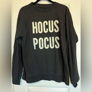 Glow in the Dark Hocus Pocus Black Sweatshirt